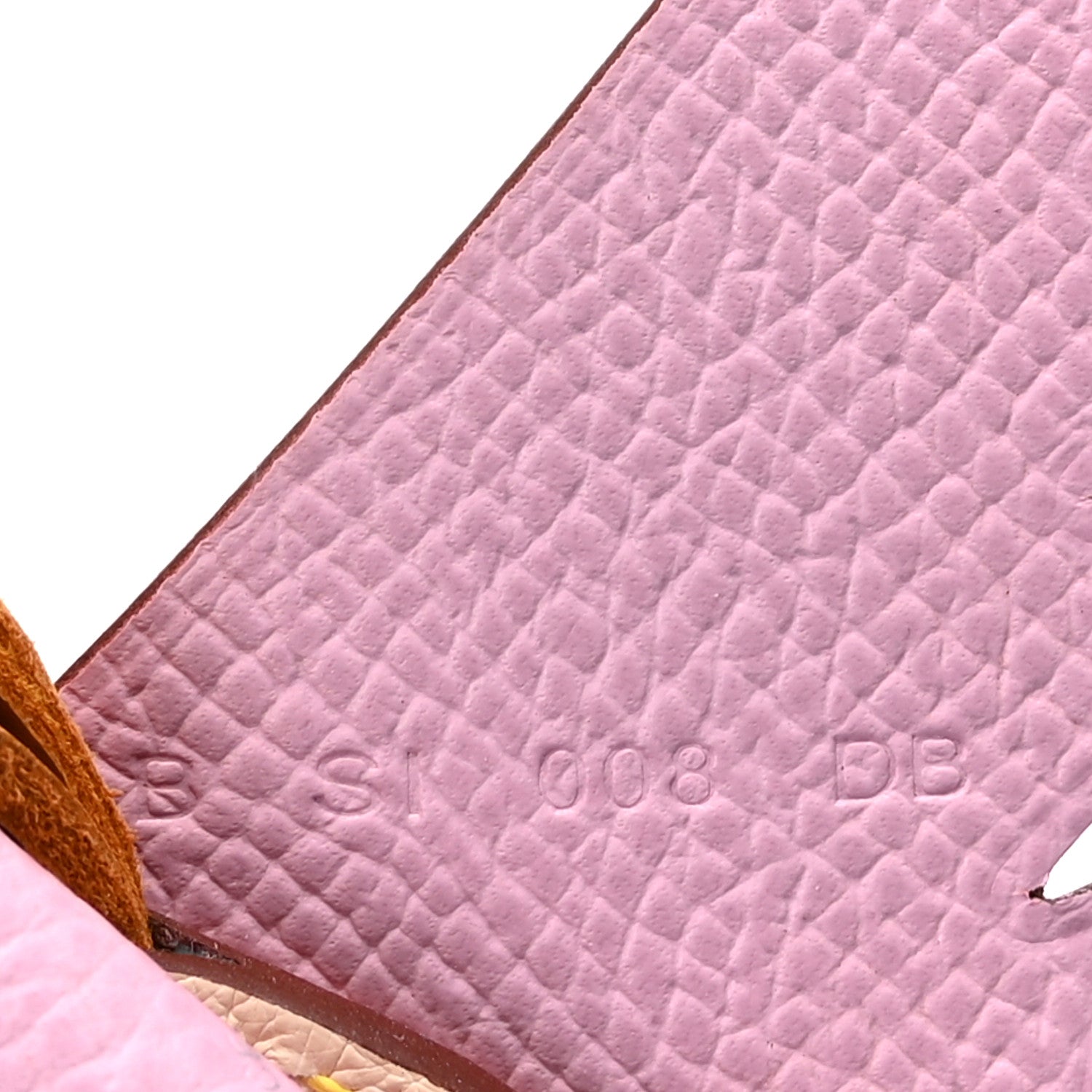 Hermes Ostrich Epsom Swift Birdy Bag Charm Mauve Sylvestre Nata Jaune Citron Magnolia Sesame 4 of 4