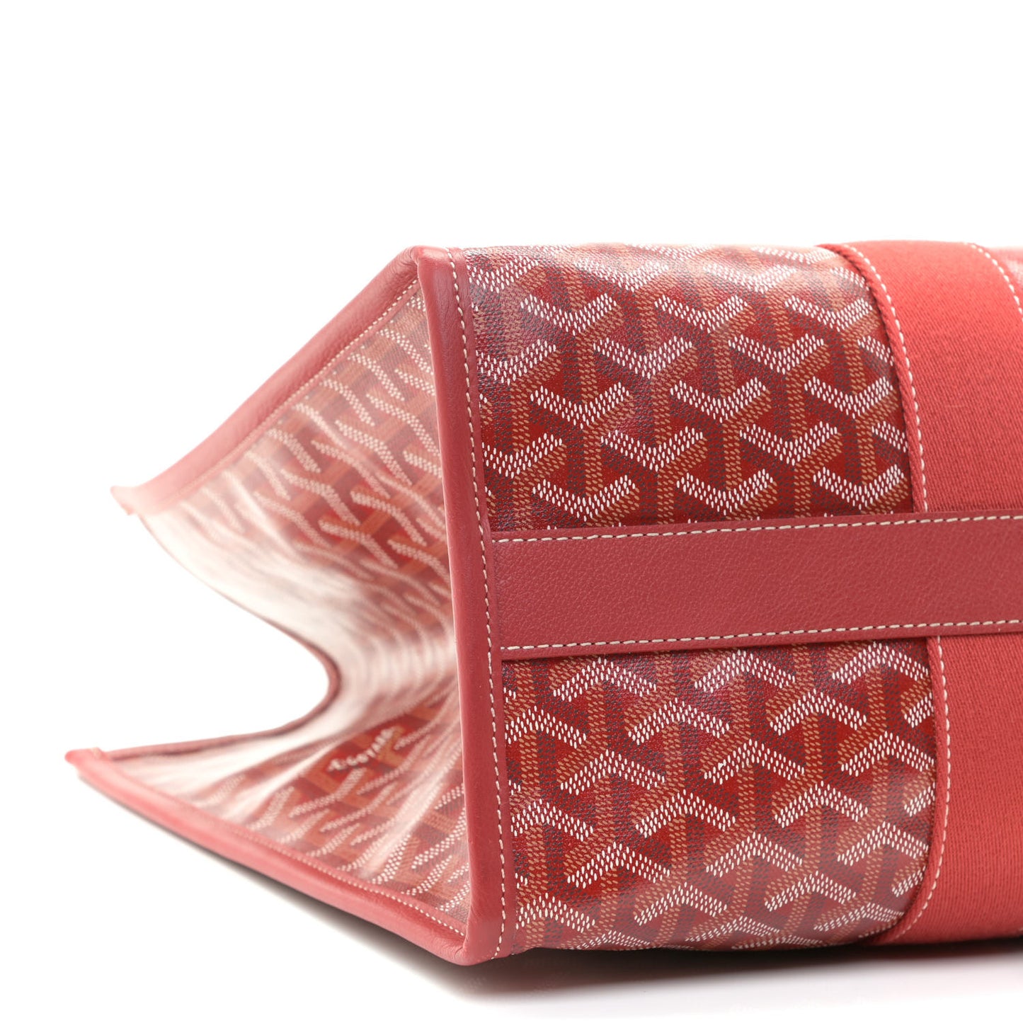 Goyardine Villette Tote Red