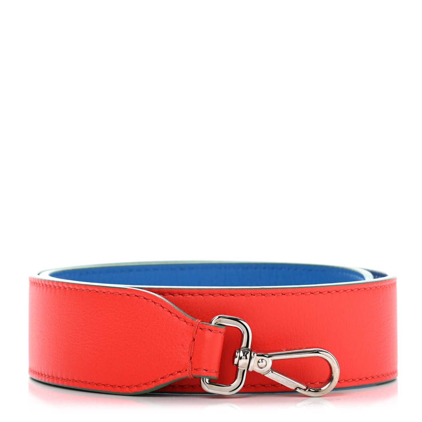 Vitello Dolce Bi-Color Strap You Papavero Blue Royal