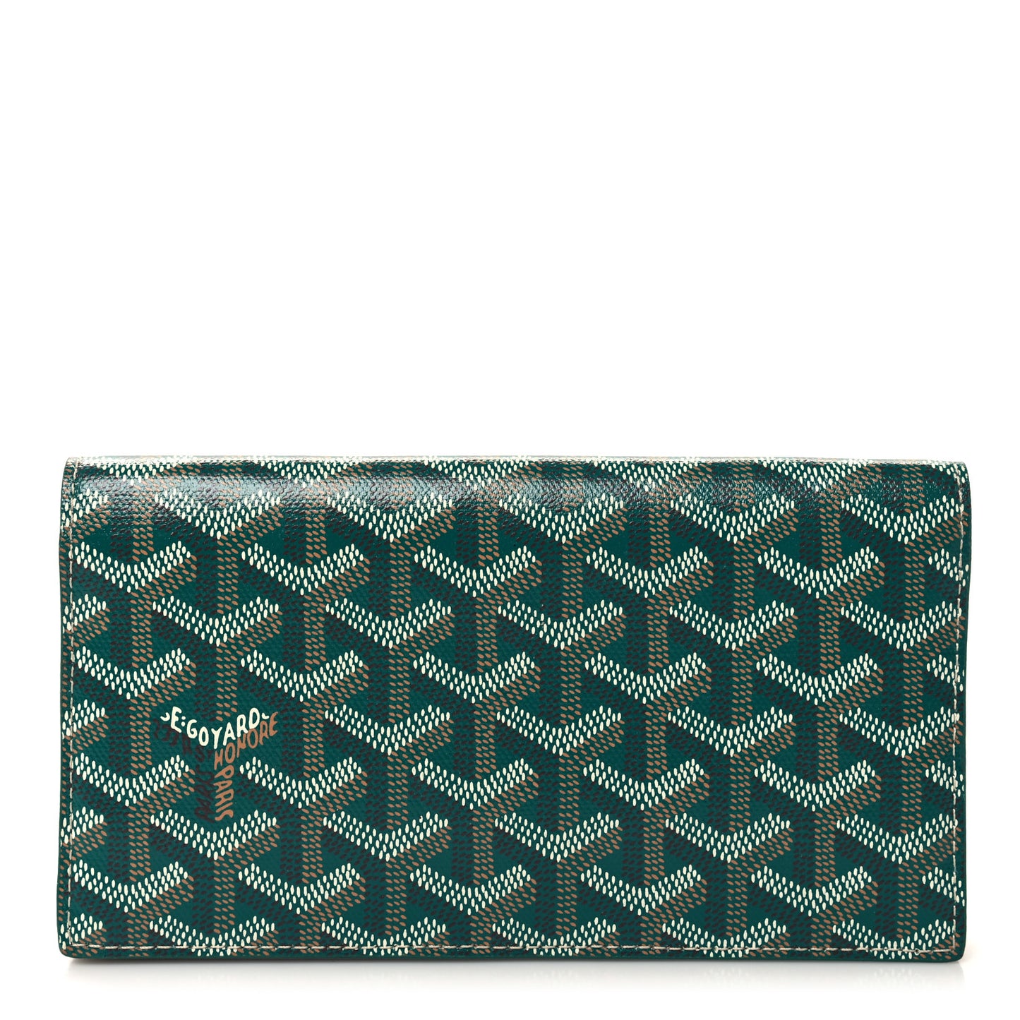 Goyardine Richelieu Wallet Green