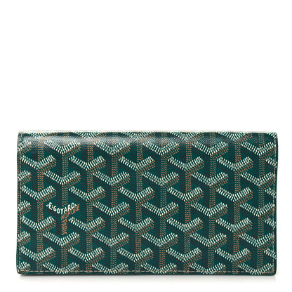 Goyard Goyardine Richelieu Wallet Green 1 of 9