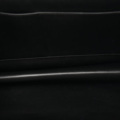 Celine Smooth Calfskin Medium Clasp Shoulder Bag Black 5 of 14