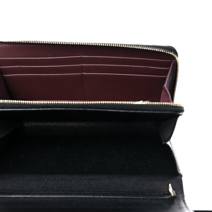 Chanel Caviar Quilted Phone Holder Wallet on Removable Chain Black 6 of 12