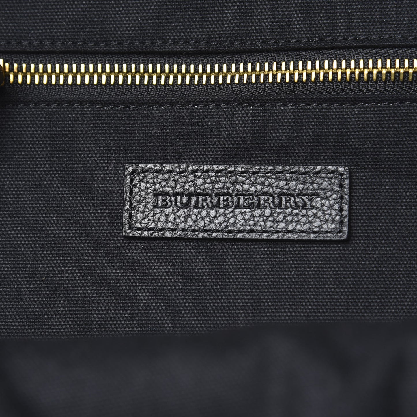 Mega Check Calfskin Abbeydale Simple Backpack Black Camel