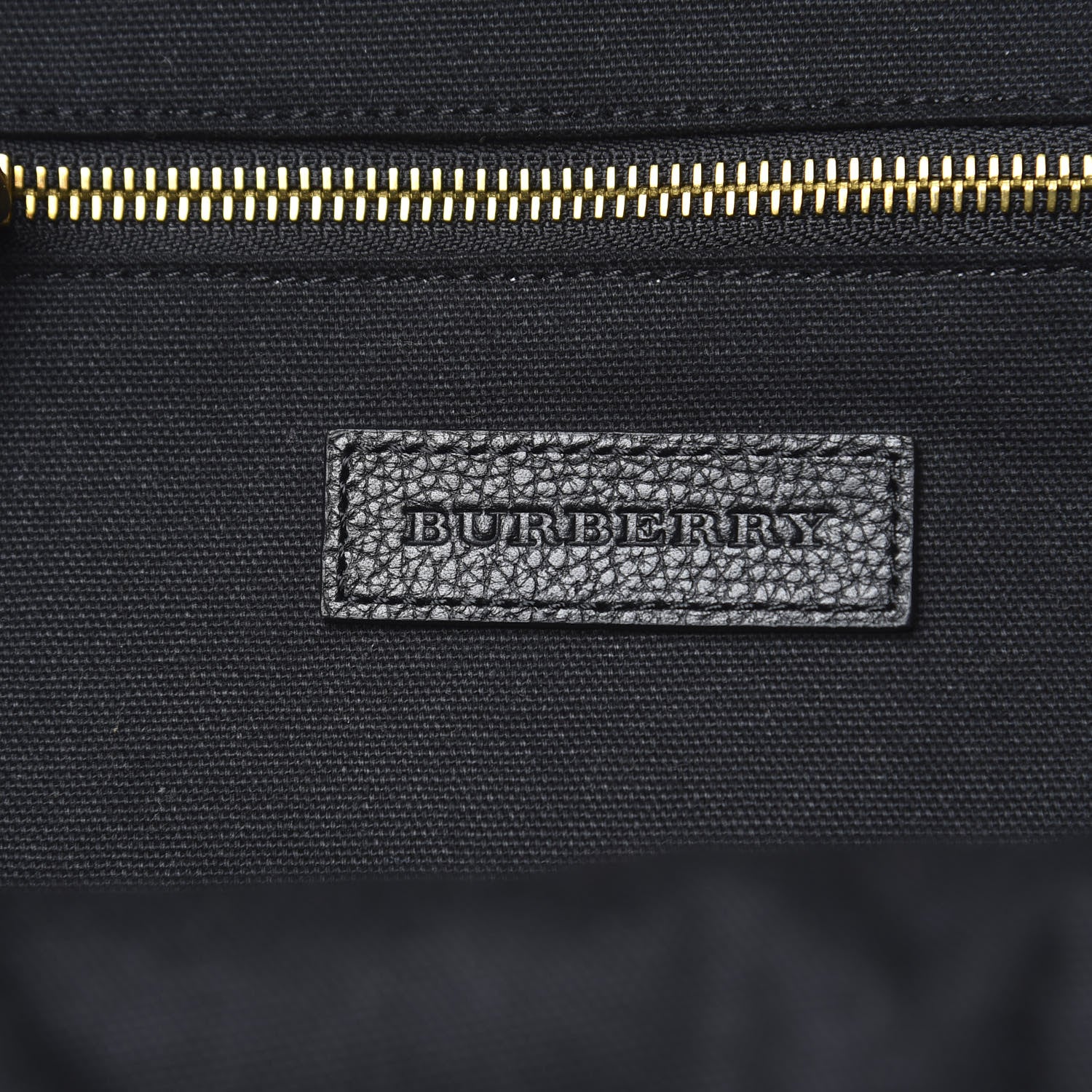 Burberry Mega Check Calfskin Abbeydale Simple Backpack Black Camel 5 of 7