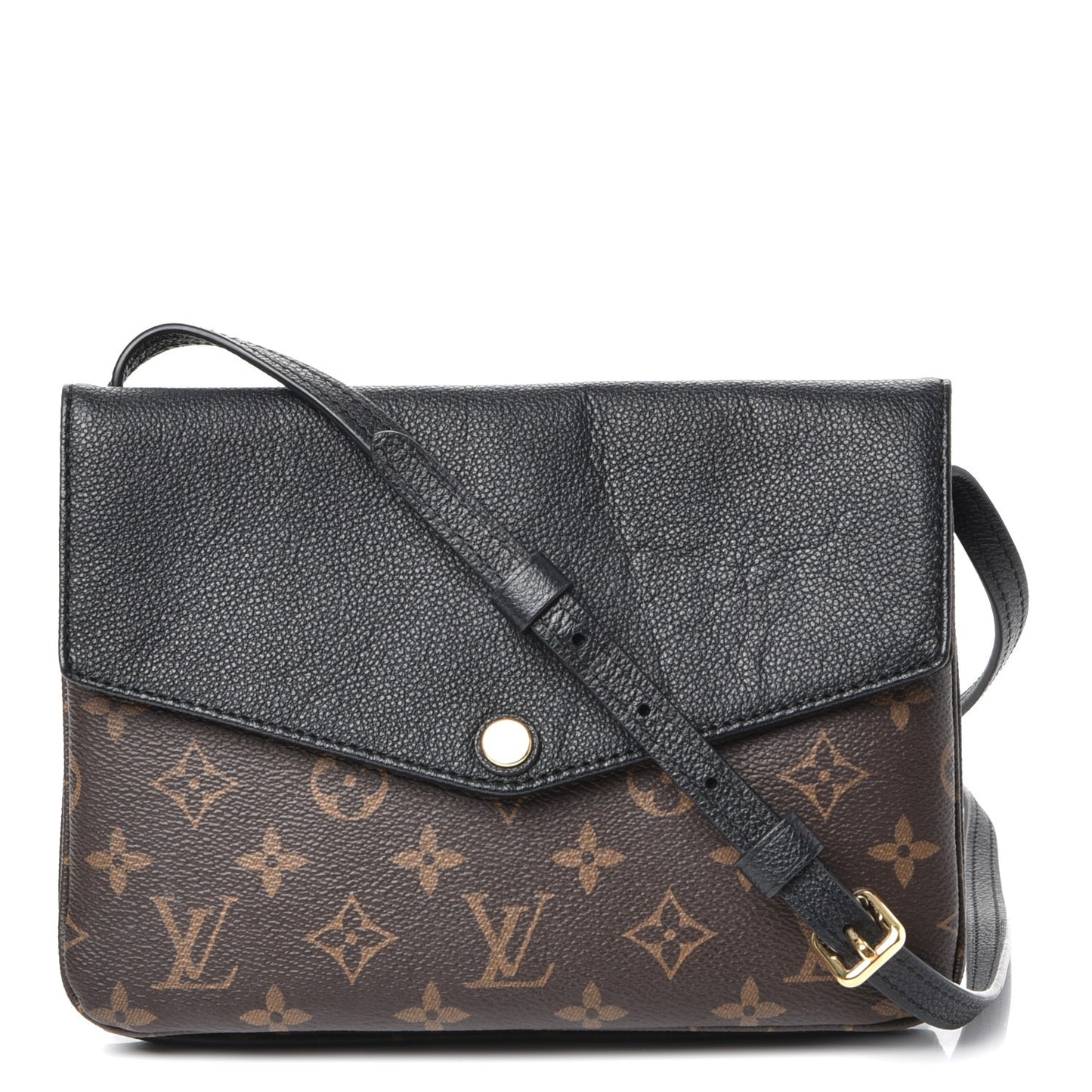 Monogram Twice Pochette Black