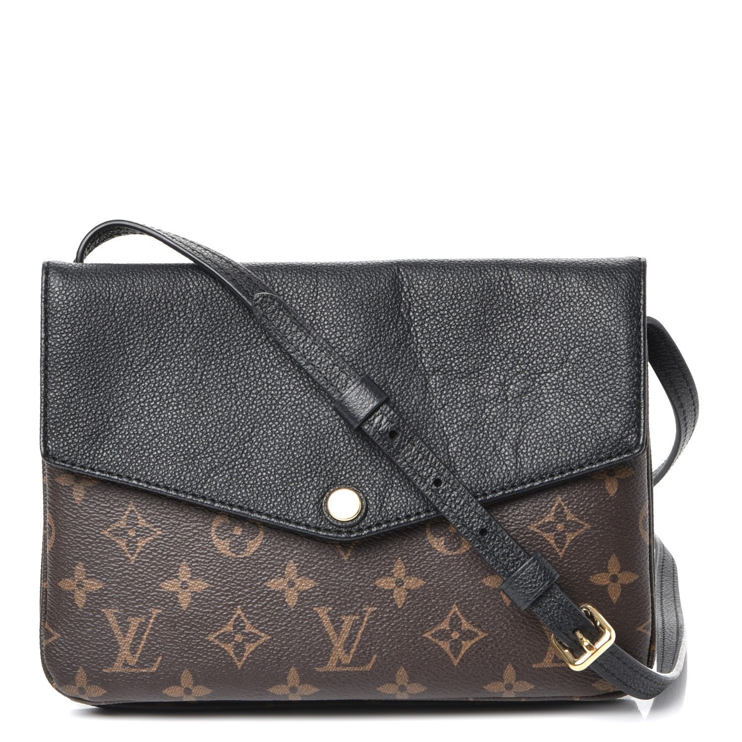 Louis Vuitton Monogram Twice Pochette Black 1 of 8
