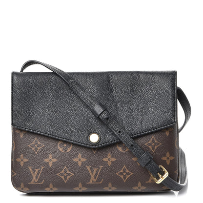 Louis Vuitton Monogram Twice Pochette Black 1 of 8