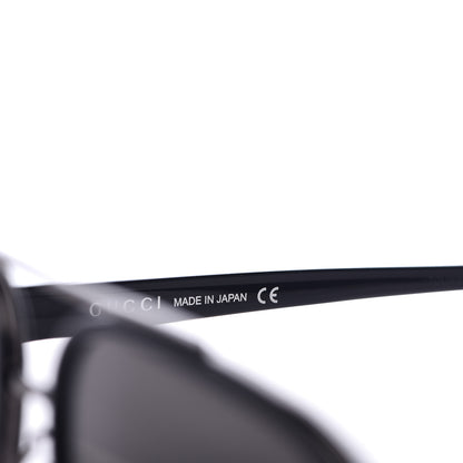 Gucci Acetate Aviator Sunglasses GG0447S Black 5 of 6