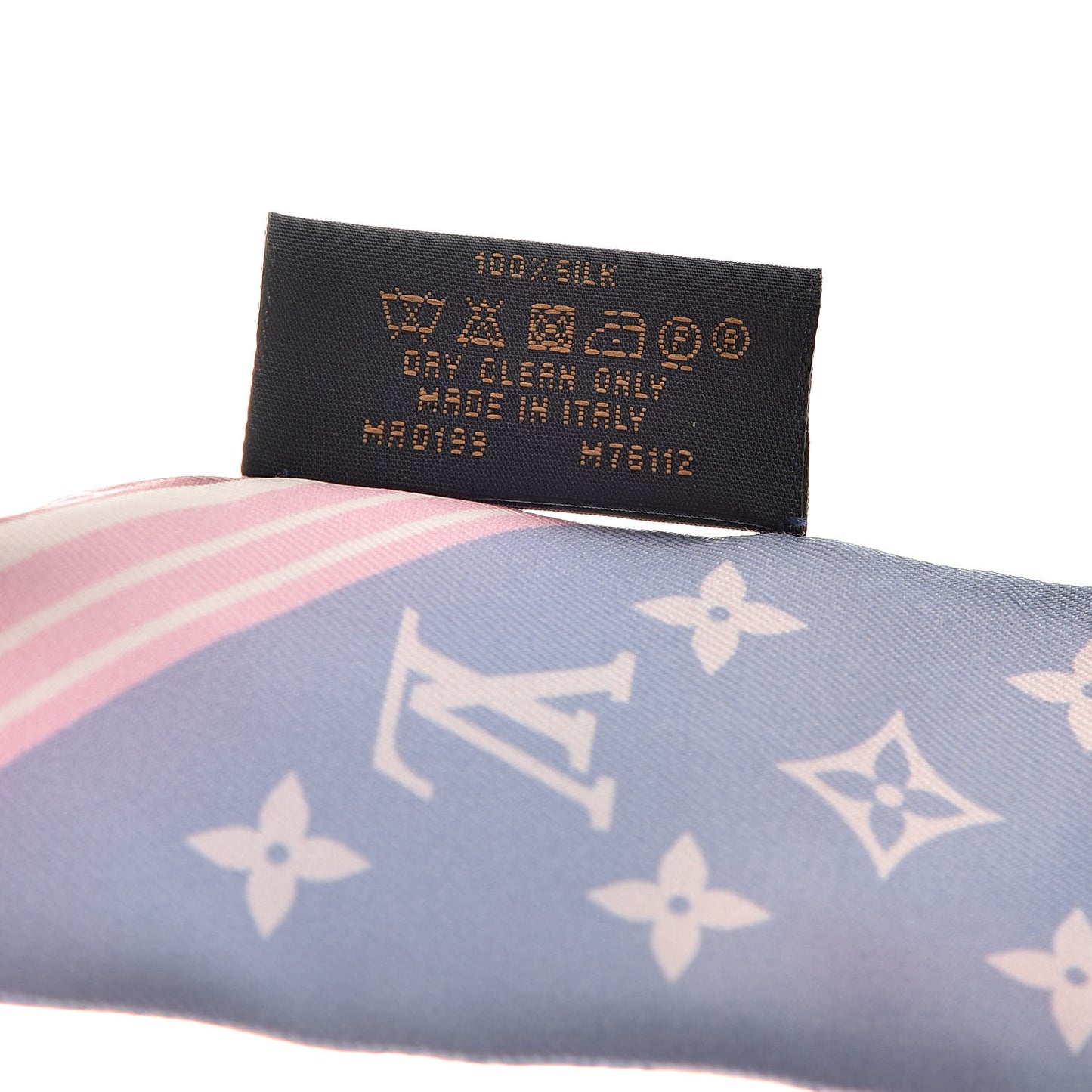 Silk Monogram LV Trunks and Bags BB Bandeau Purple