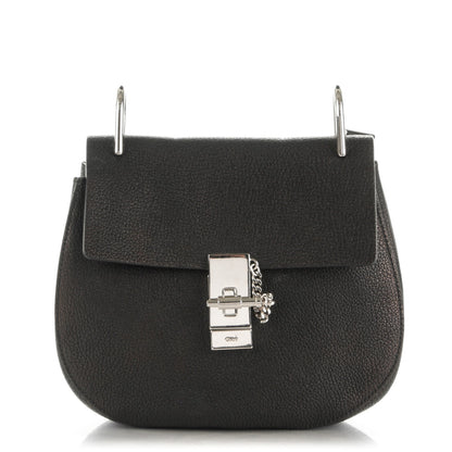 Chloe Grained Lambskin Drew Shoulder Bag Black 1 of 7