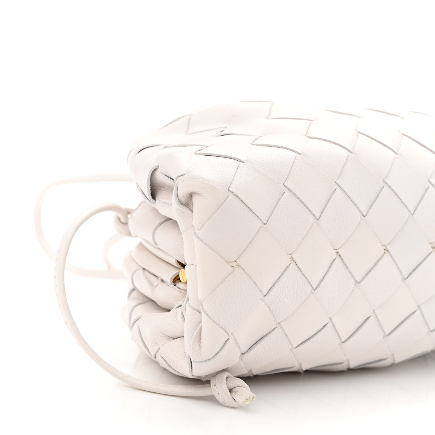 Bottega Veneta Nappa Intrecciato The Mini Pouch Chalk 9 of 10