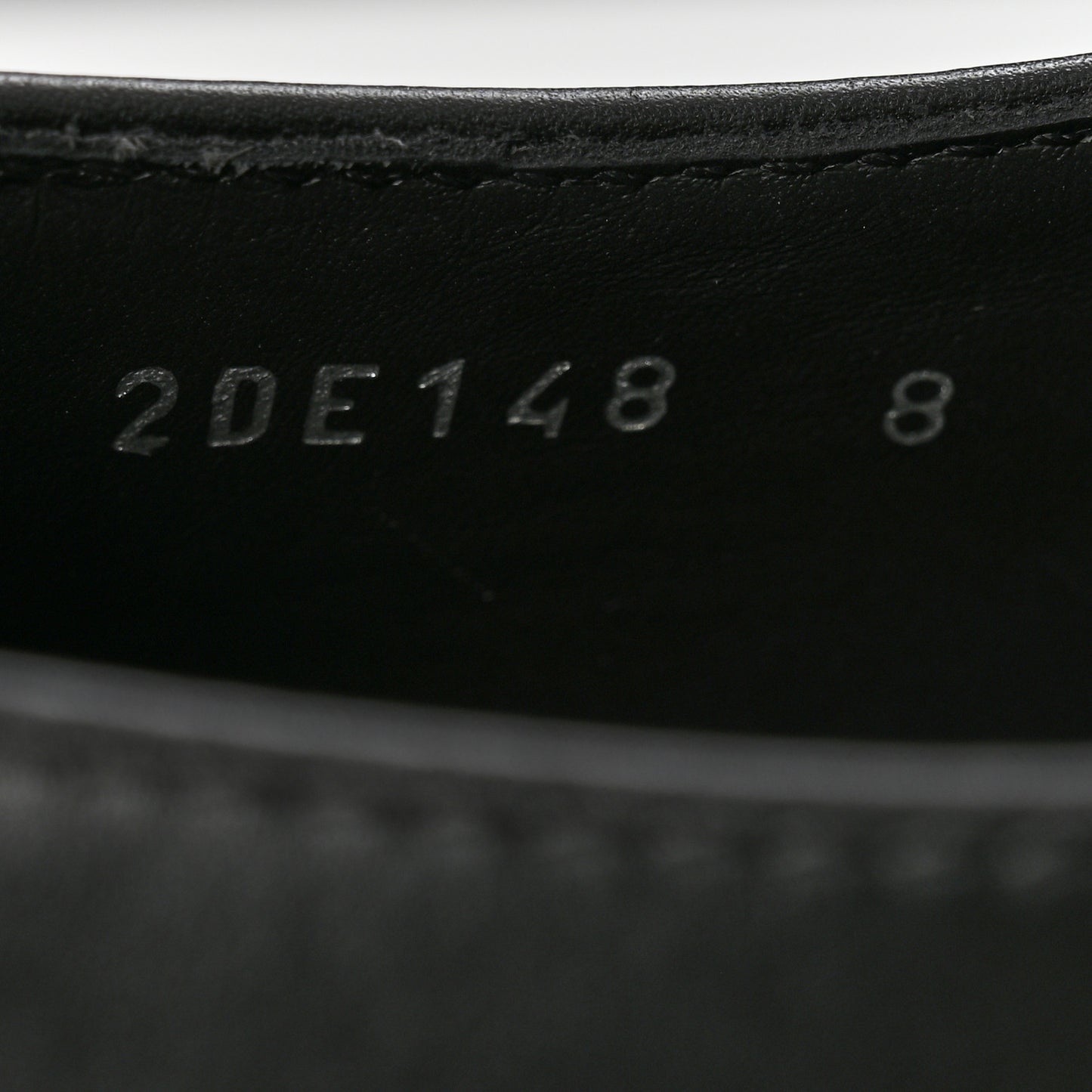 Spazzolato Metal Triangle Logo Mens 35mm Loafers 8 Black