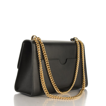Gucci Moon Calfskin Medium Padlock Shoulder Bag Black 3 of 7