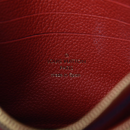 Louis Vuitton Empreinte Double Zip Pochette Marine Rouge 7 of 11