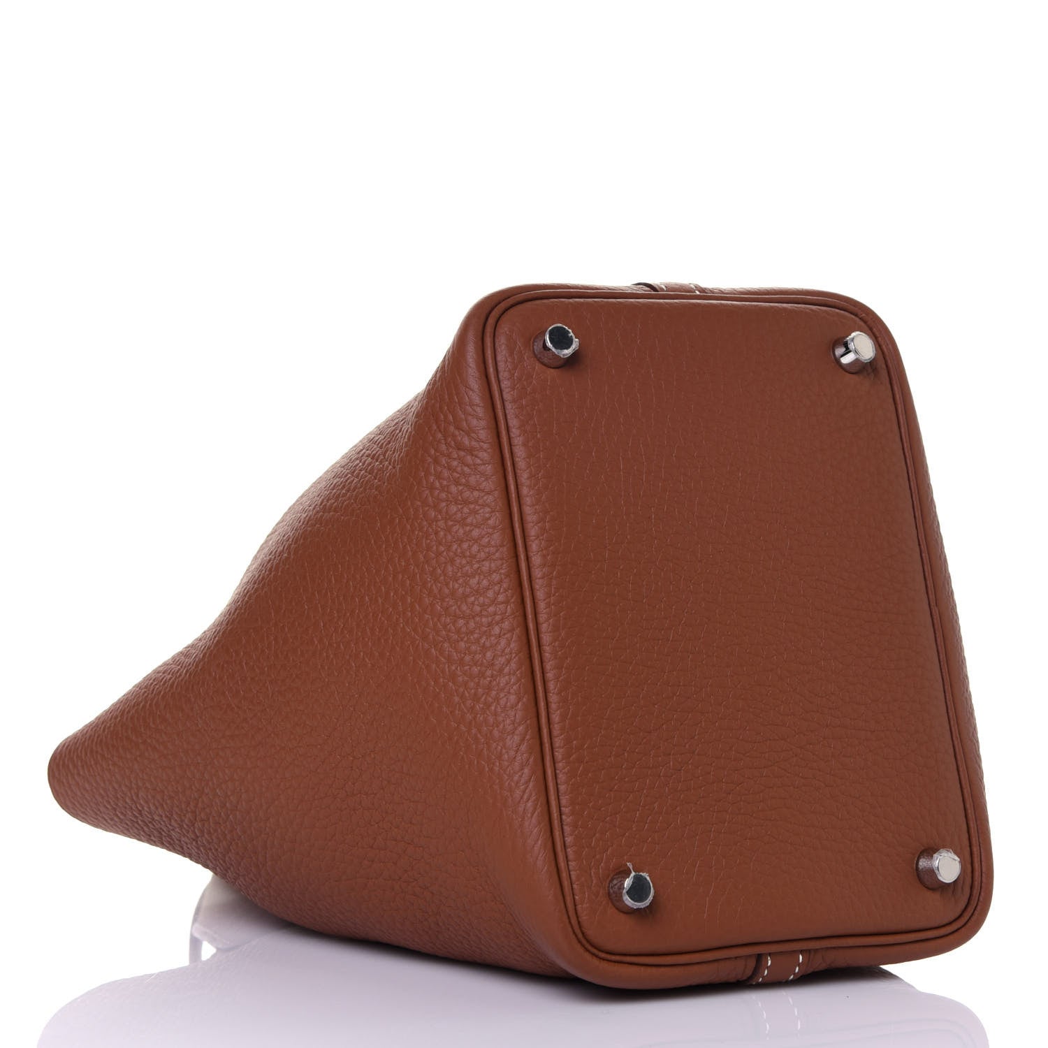 Hermes Taurillon Clemence Picotin Lock 18 PM Gold 4 of 13
