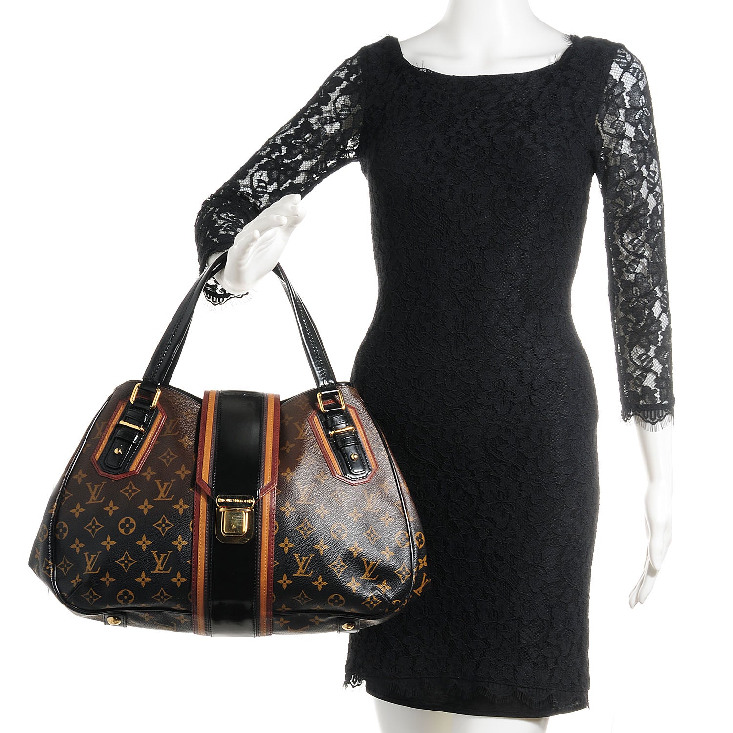 Louis Vuitton Monogram Mirage Griet Black 2 of 7