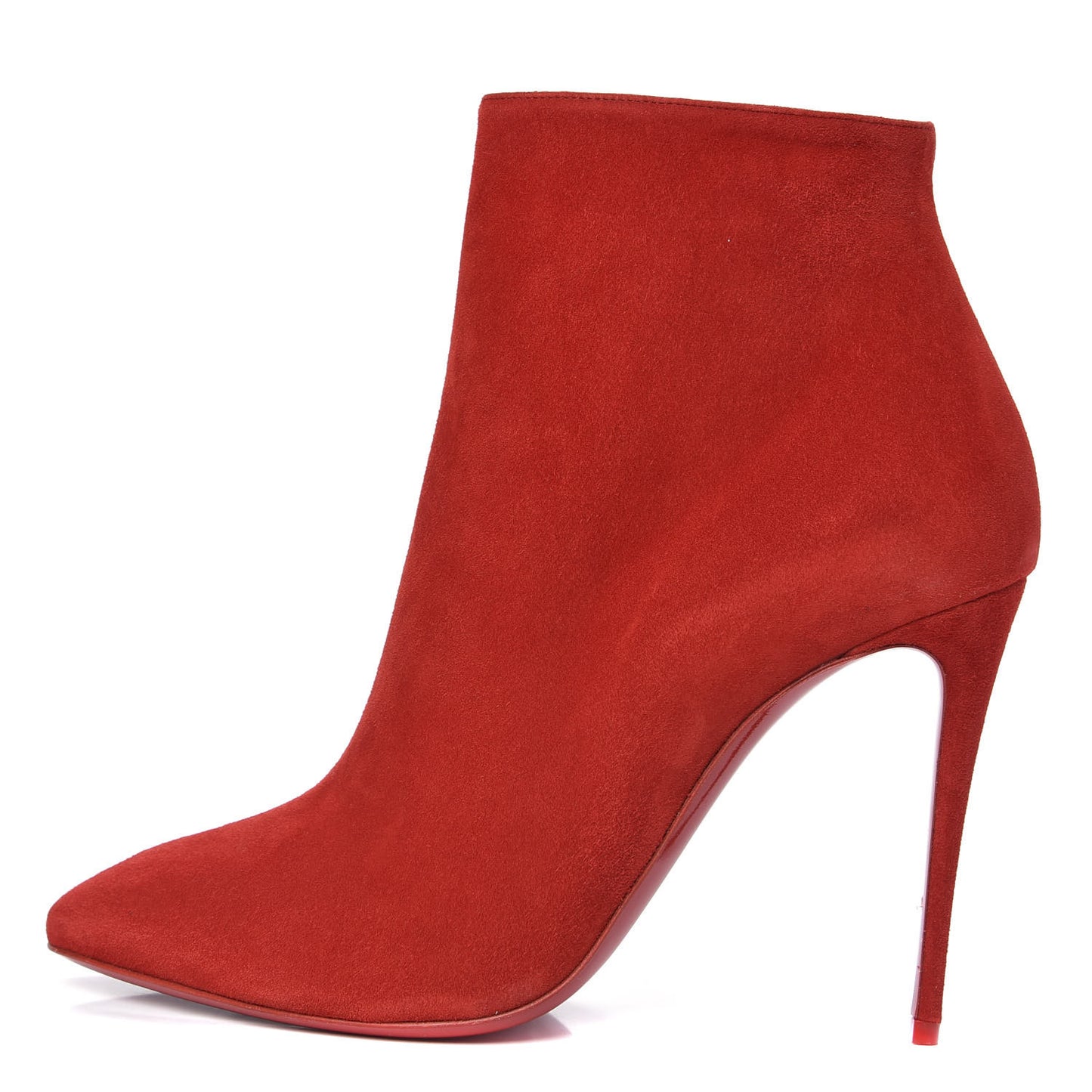 Veau Velours Eloise Booty 100 Ankle Boots 39.5 Loubi