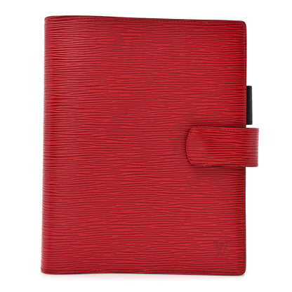 Louis Vuitton Epi Large Ring Agenda Red 1 of 11