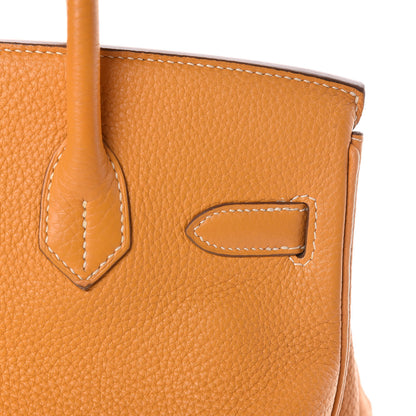 Hermes Togo Birkin 30 Moutarde 35 of 37