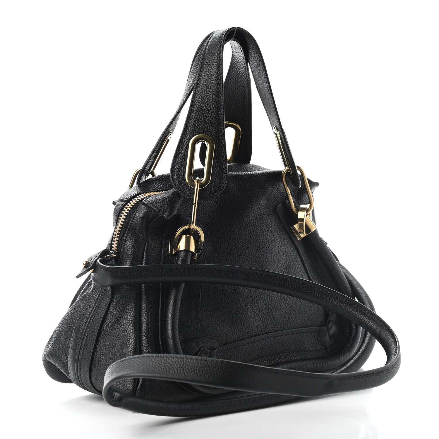 Chloe Calfskin Small Paraty Black 3 of 8
