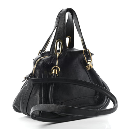 Chloe Calfskin Small Paraty Black 3 of 8