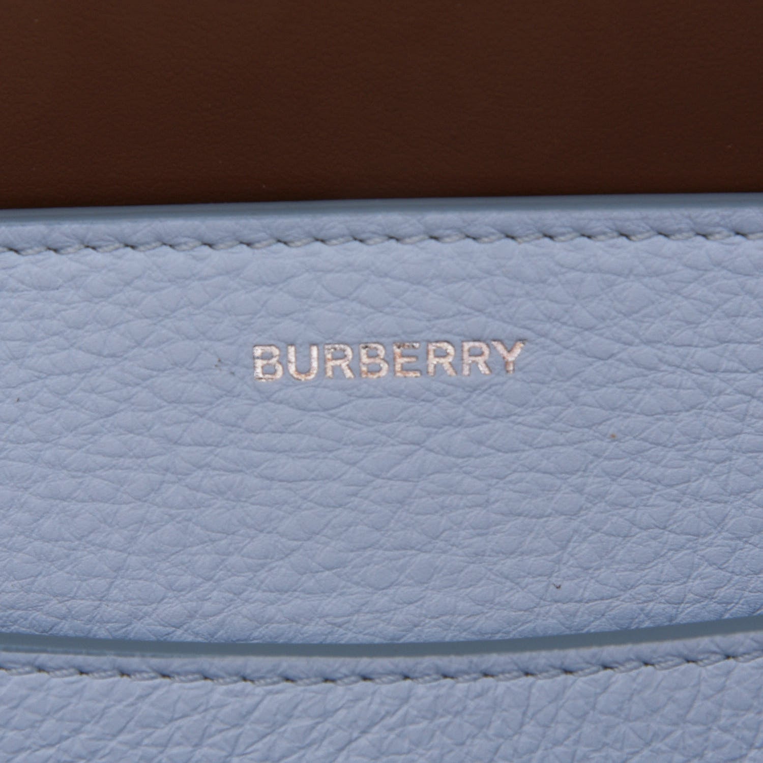 Burberry Marais Calfskin Medium Belt Bag Pale Blue 6 of 9