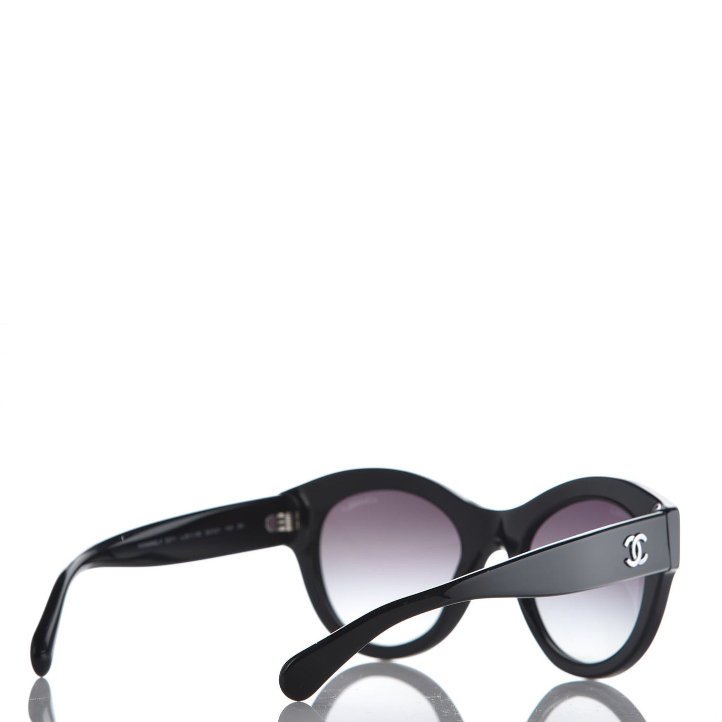 Acetate Butterfly Sunglasses 5371 Black