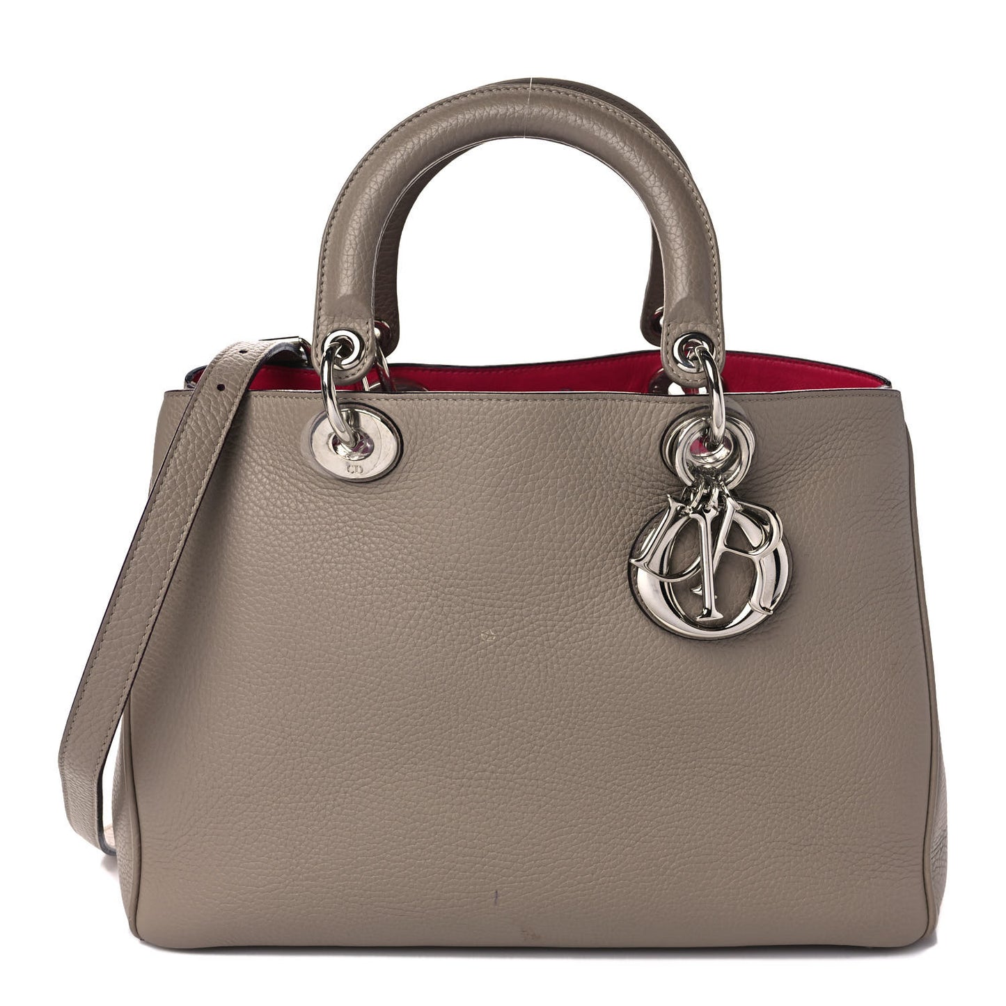 Bullcalf Medium Diorissimo Tote Beige