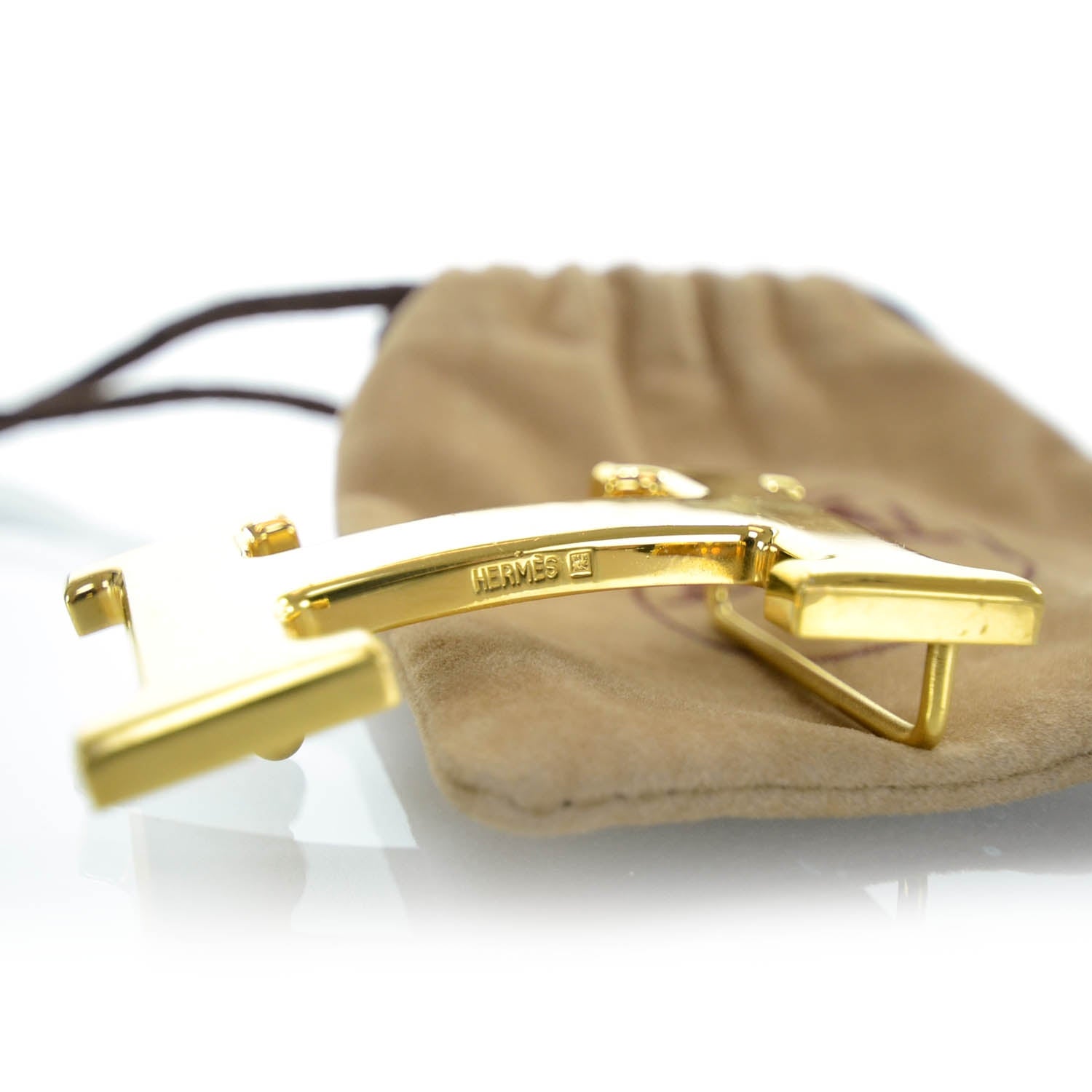 Hermes H Belt Buckle Gold 4 of 7