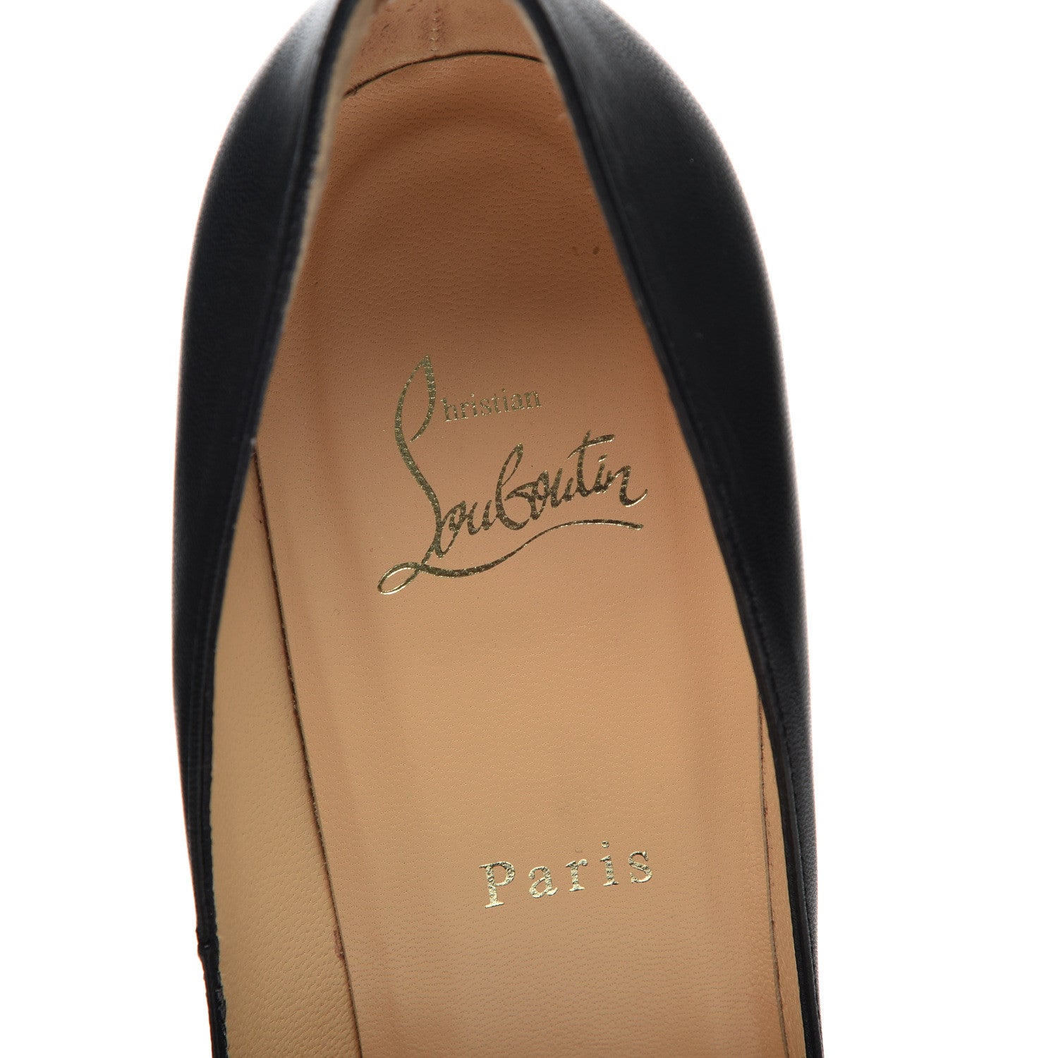 Christian Louboutin Kid Pigalle 100 Pumps 39 Black 8 of 10