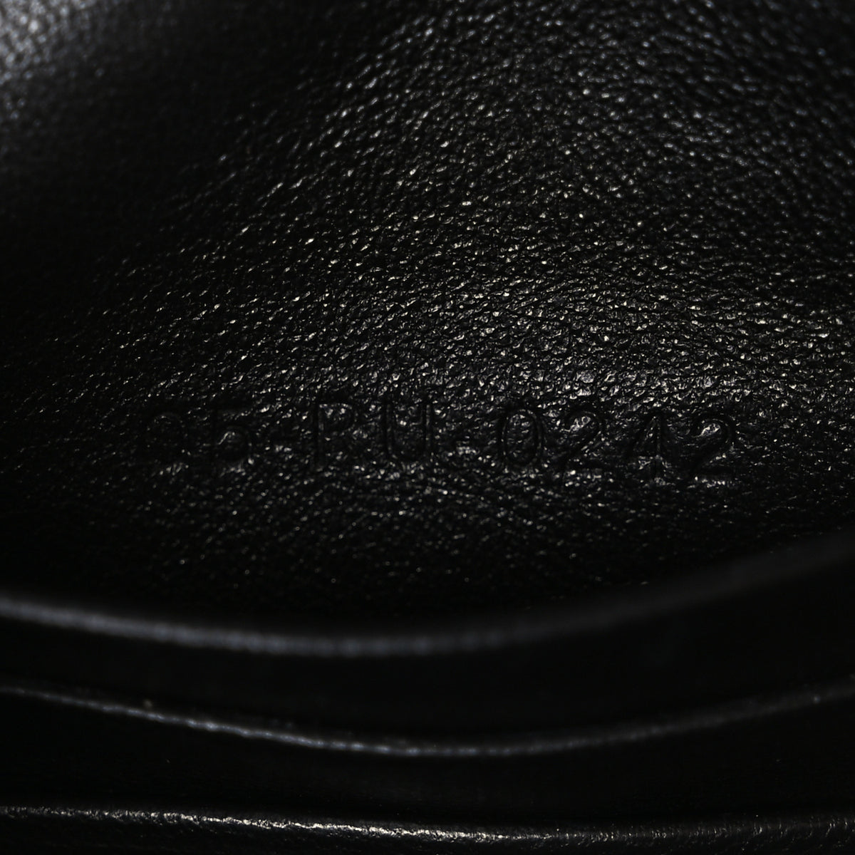 Calfskin Macrocannage Mini Caro Bag Black