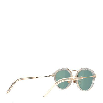 Christian Dior Round Eclat Sunglasses Pink Grey 4 of 7