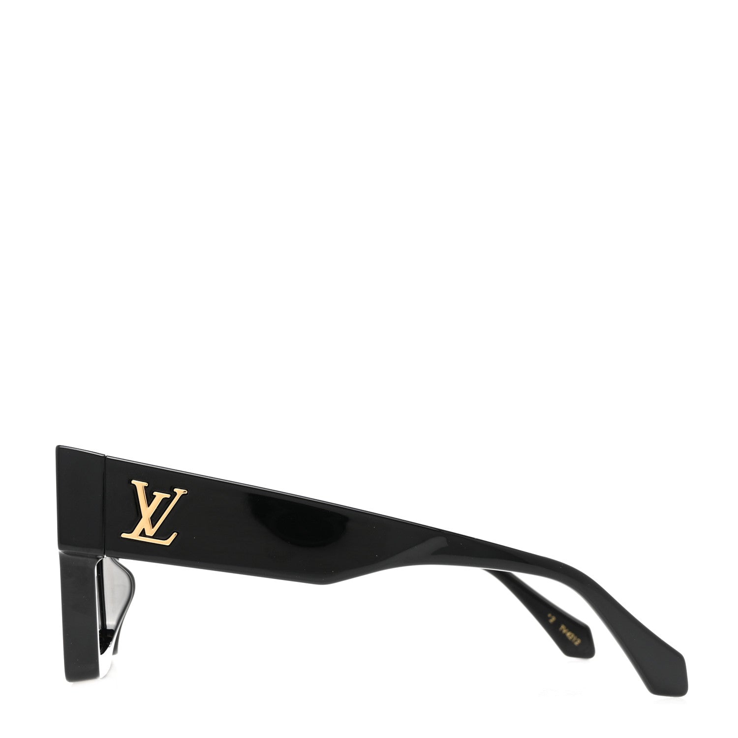 Louis Vuitton Acetate Swarovski Crystal Cyclone Sunglasses Z1578W Black 3 of 8