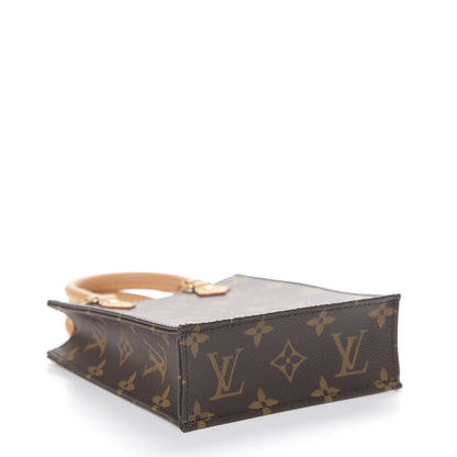 Louis Vuitton Monogram Petit Sac Plat 3 of 9