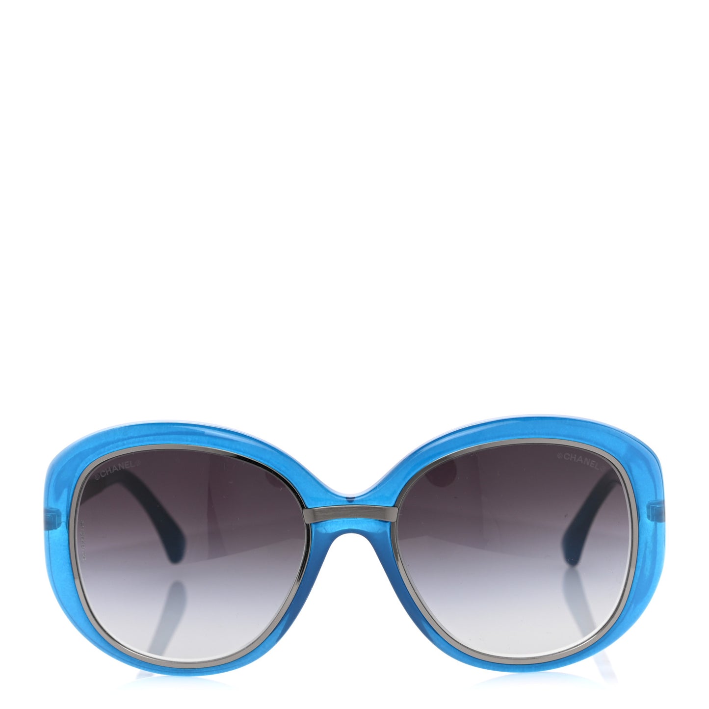 Acetate Oversized Frame Sunglasses 6045-T Blue