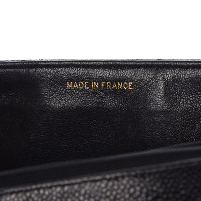 Chanel Caviar Quilted Briefcase Laptop Bag Black 7 of 8