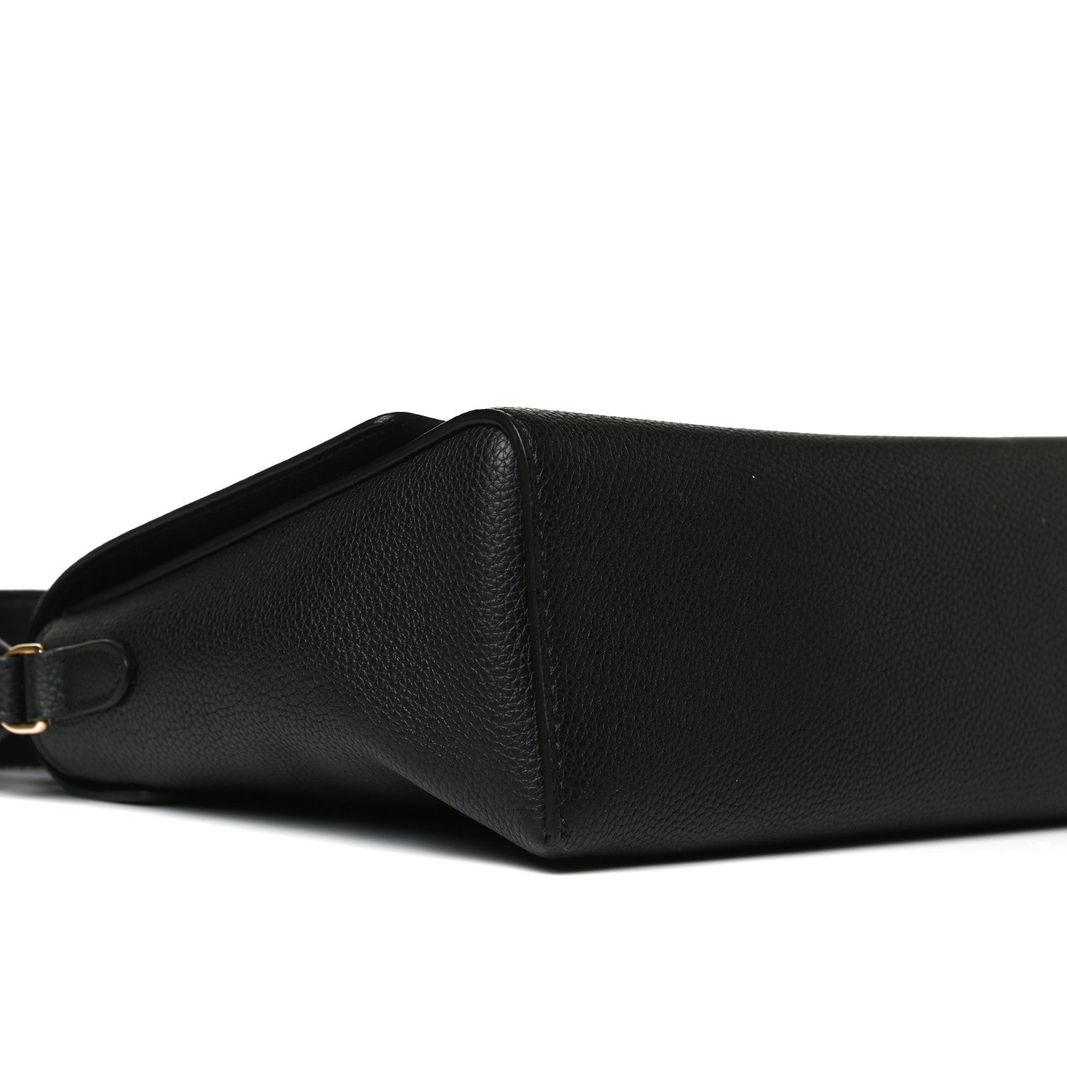 Burberry Grainy Calfskin Vintage Check Note Crossbody Bag Black 9 of 10