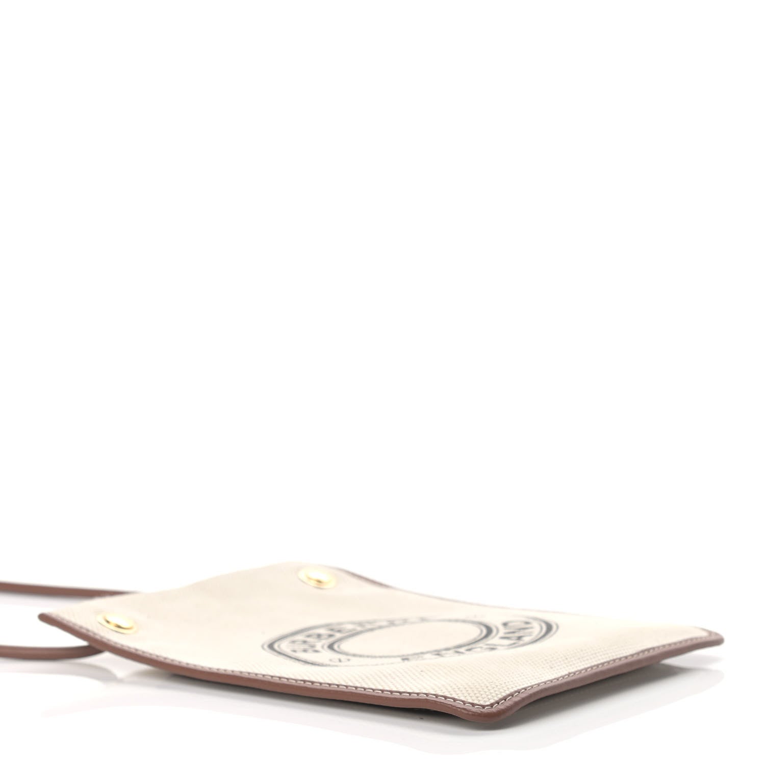 Burberry Canvas Smooth Calfskin Crossbody Pouch 3 of 8