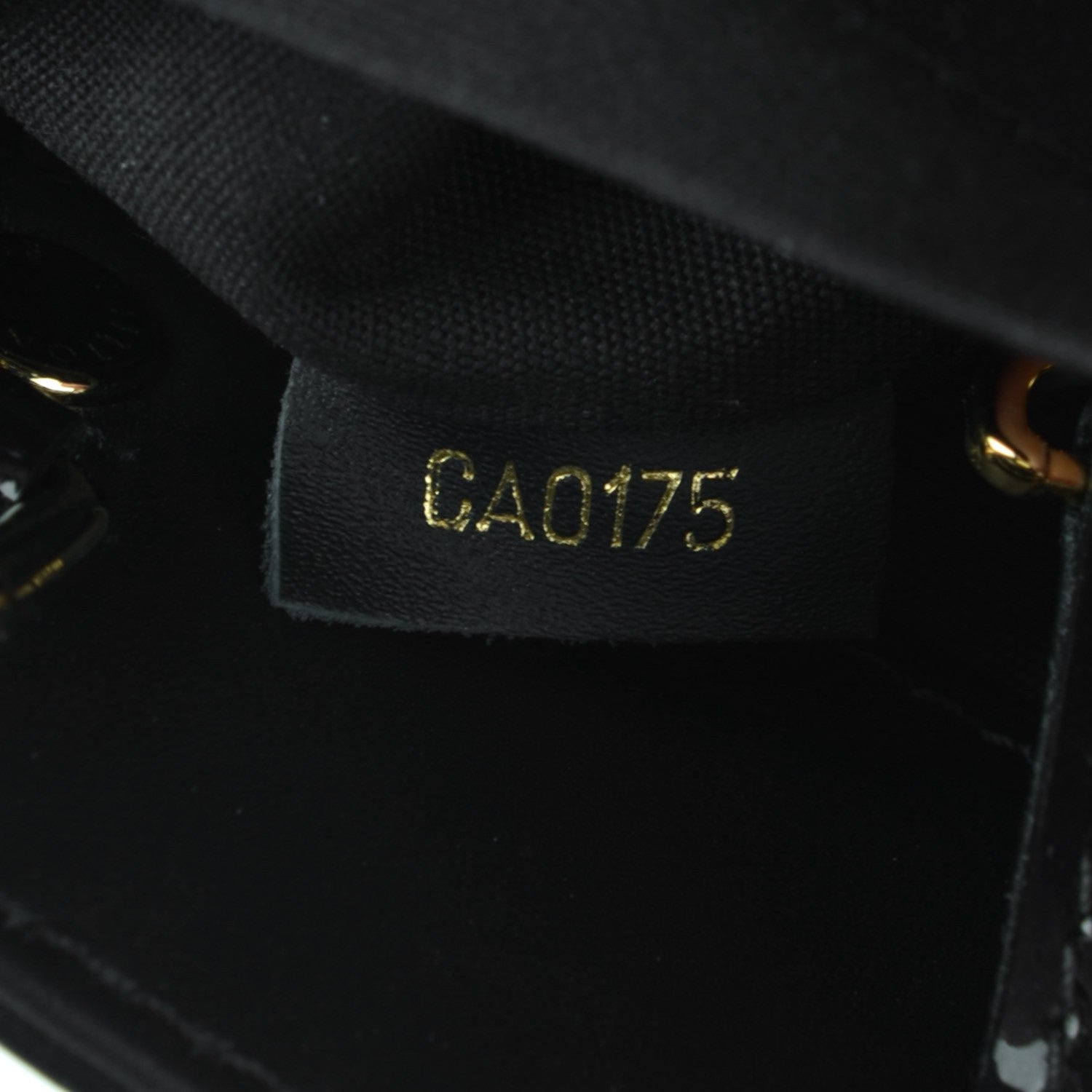 Louis Vuitton Vernis Montaigne BB Black 7 of 7