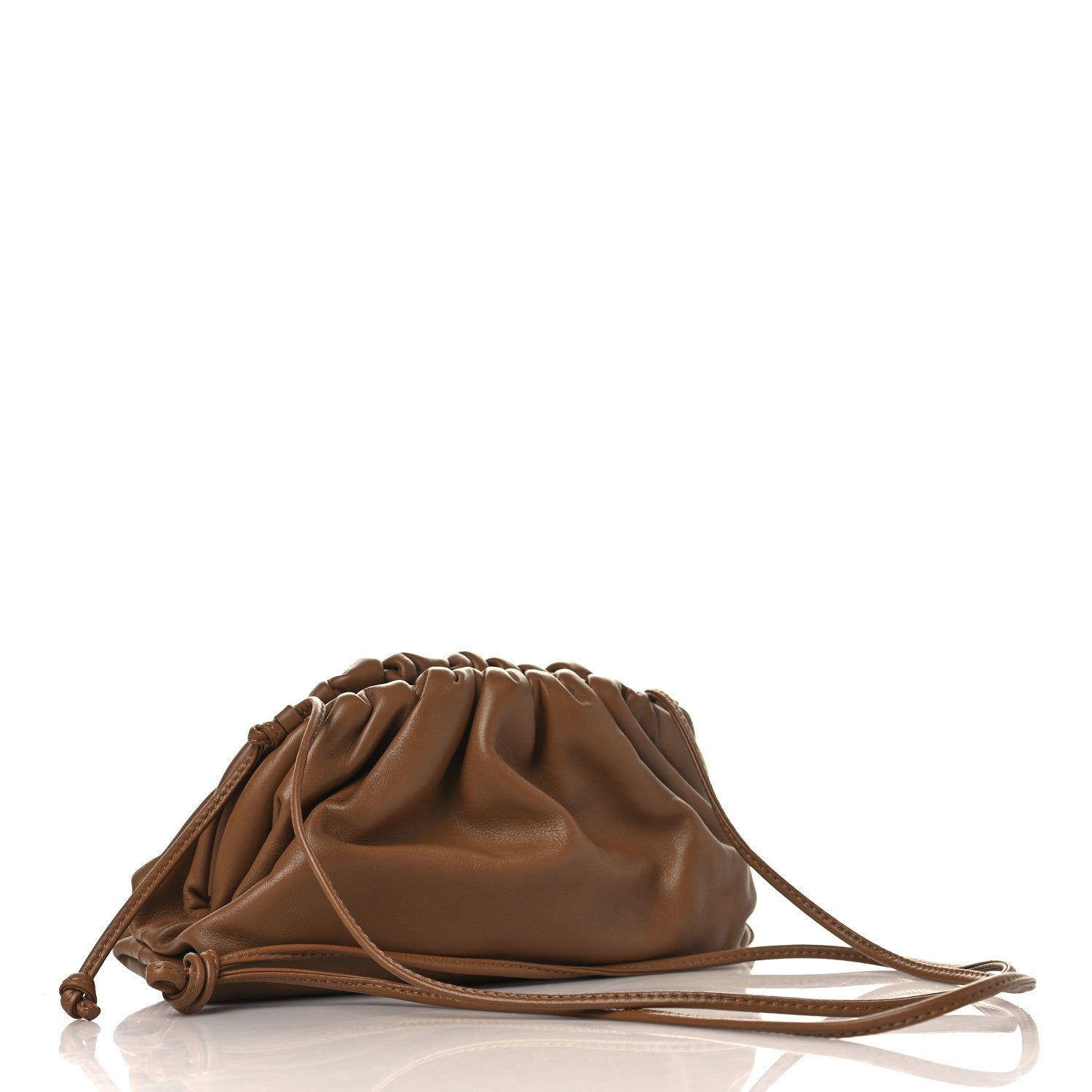 Bottega Veneta Butter Calfskin The Mini Pouch Cammello 3 of 9