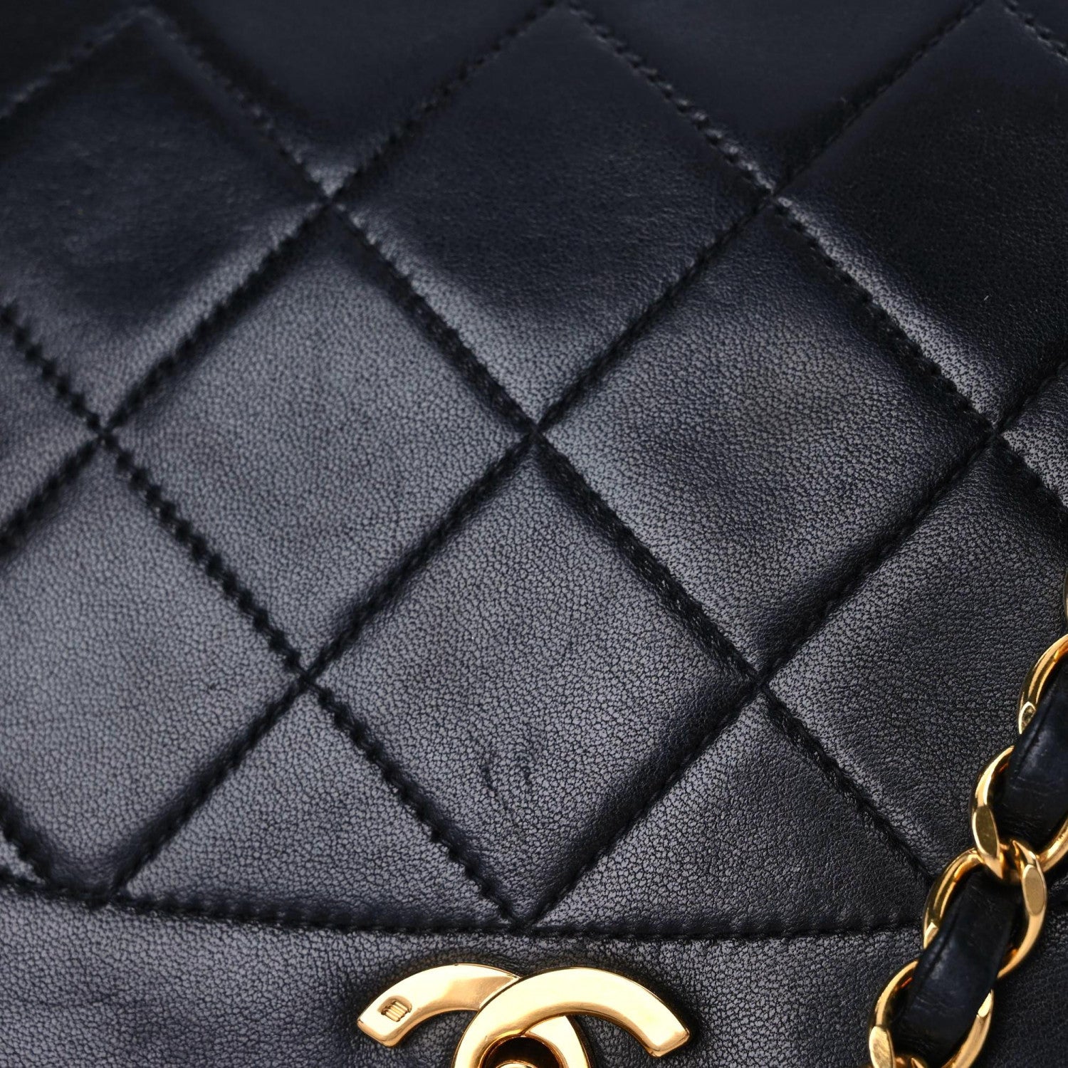Chanel Lambskin Quilted Medium Single Flap Black 20 of 21