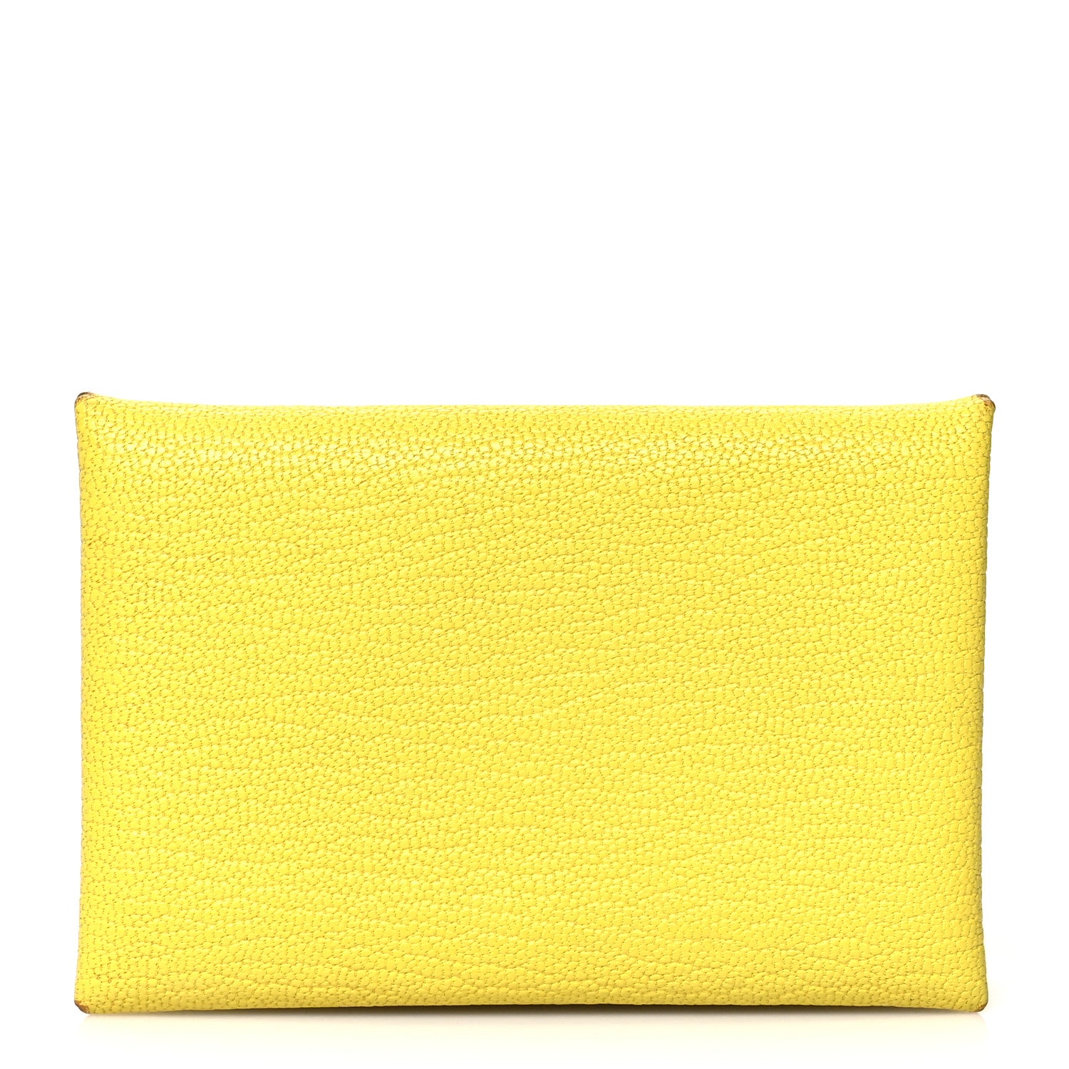 Hermes Chevre Mysore Calvi Card Case Lime 1 of 13