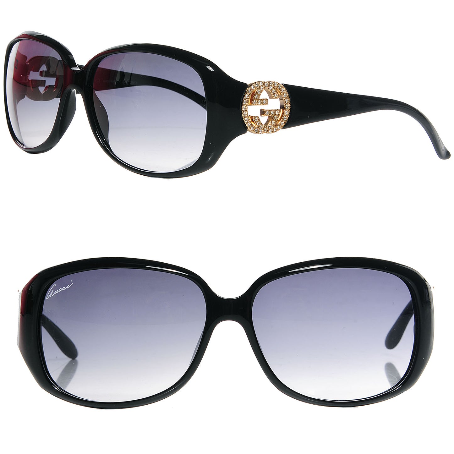 Acetate Crystal GG Sunglasses GG3578/S Black