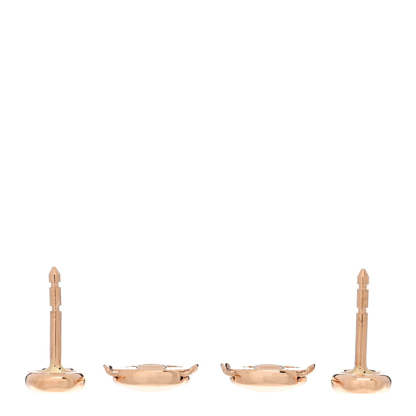 18K Rose Gold TPM Farandole Stud Earrings
