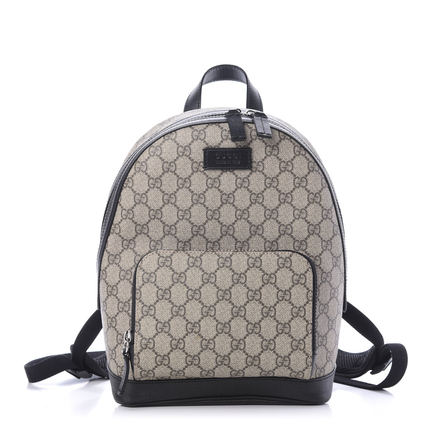 Gucci GG Supreme Monogram Small Eden Day Backpack Black 1 of 11