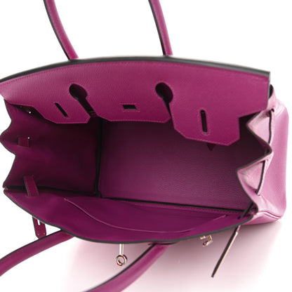 Hermes Epsom Birkin 30 Rose Pourpre 5 of 11