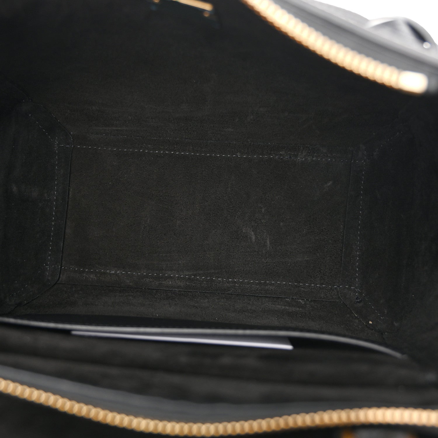 Celine Grained Calfskin Micro Belt Bag Black 5 of 11