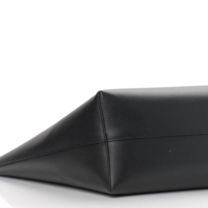 Tom Ford Grained Calfskin Small T Tote Black 7 of 10