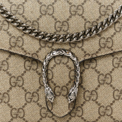 Gucci GG Supreme Monogram Mini Dionysus Chain Wallet Beige Taupe 8 of 10